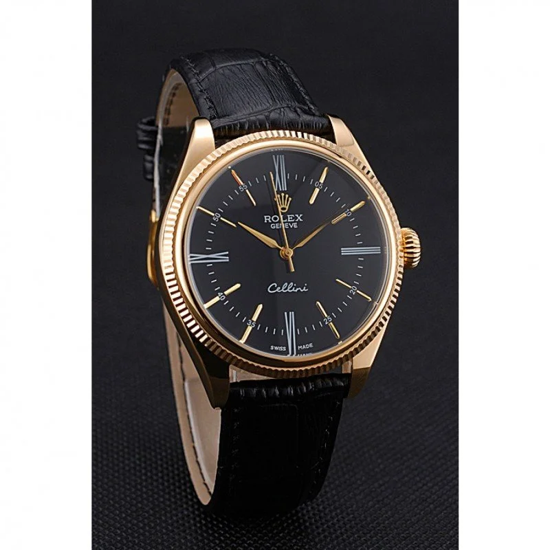 Rolex Cellini 40mm Black Dial 622832 - view 4