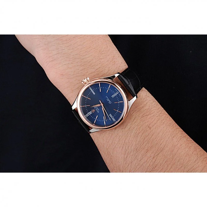 Rolex Cellini 40mm Blue Dial 622841 - view 11