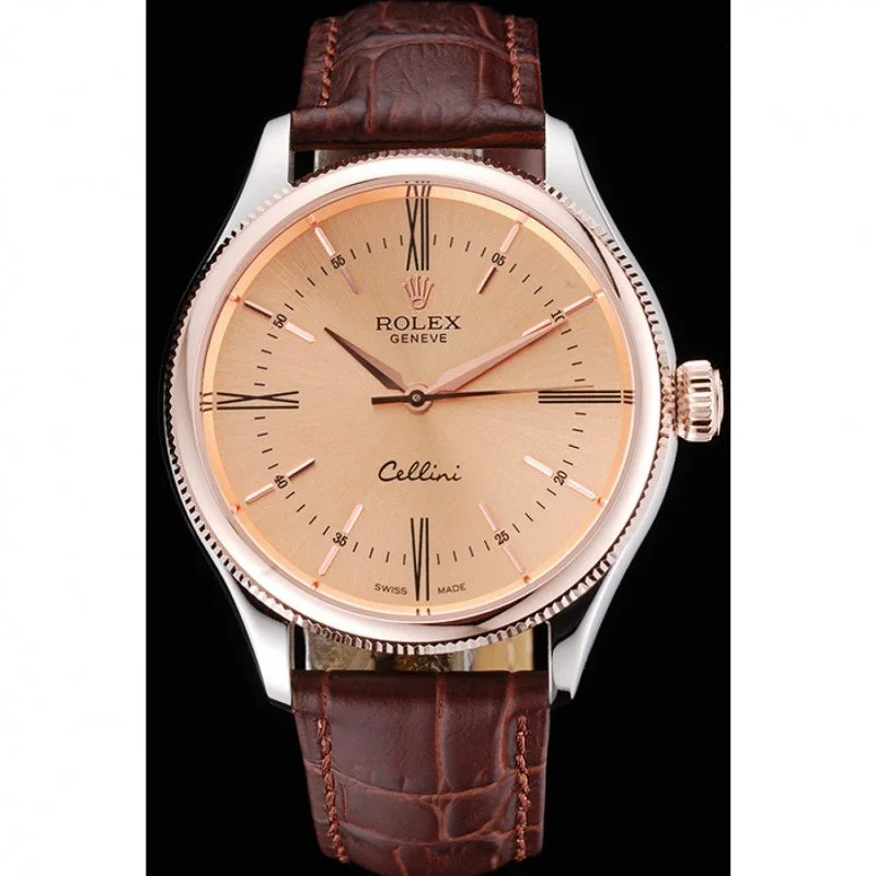 Rolex Cellini 40mm Orange Dial 622840 - view 3
