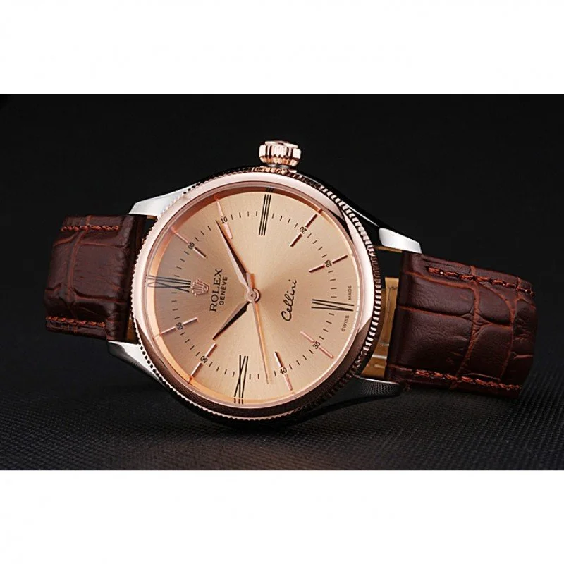 Rolex Cellini 40mm Orange Dial 622840 - view 5