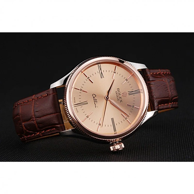 Rolex Cellini 40mm Orange Dial 622840 - view 6