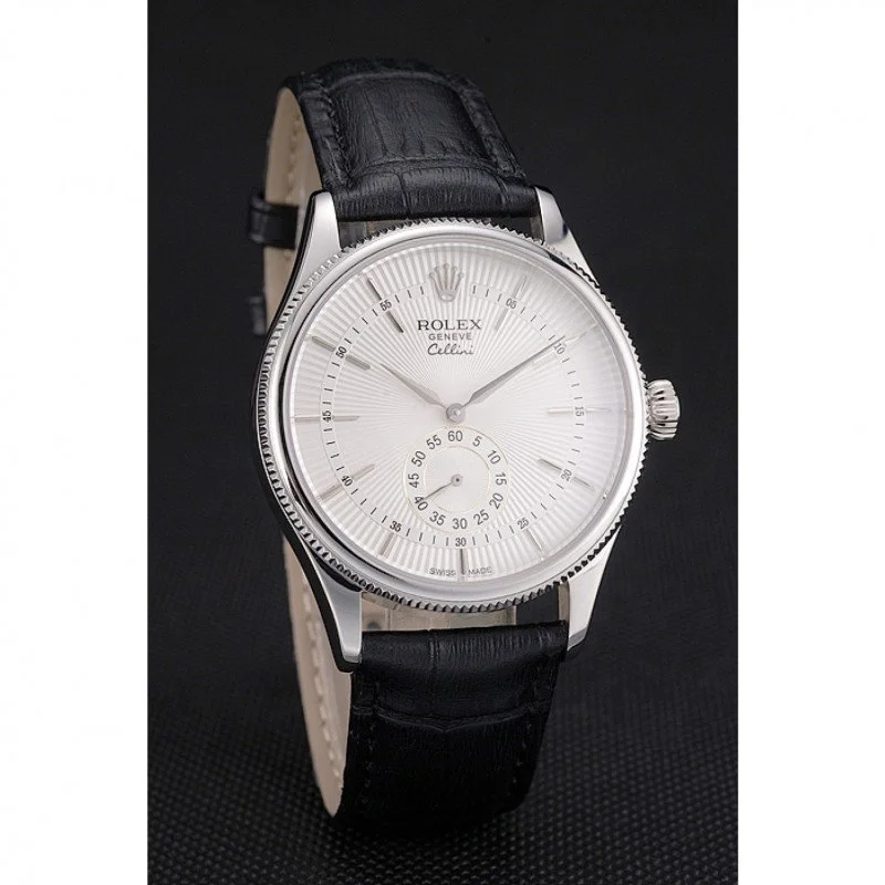 Superclone Rolex Cellini 38mm White Dial REP016811 - view 4