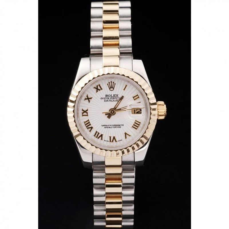 Superclone Rolex Datejust 26mm White Dial SRL104 - view 3