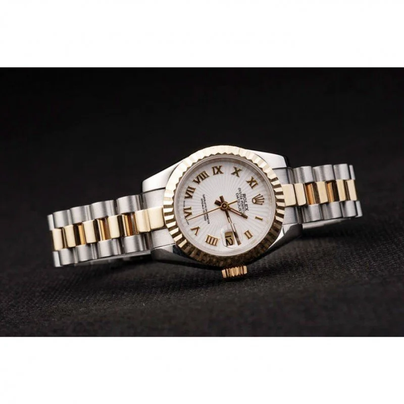 Superclone Rolex Datejust 26mm White Dial SRL104 - view 5