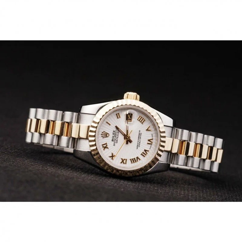 Superclone Rolex Datejust 26mm White Dial SRL104 - view 6