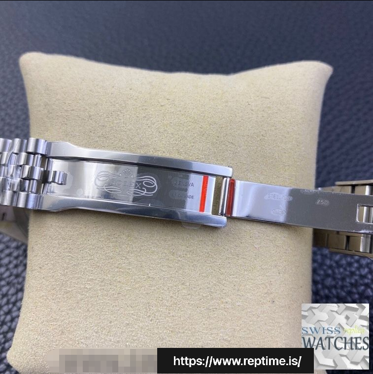 ROLEX DATEJUST GRAY DIAL STAINLESS STEEL 41MM SWISS REPLICA m126334.0024 - view 7