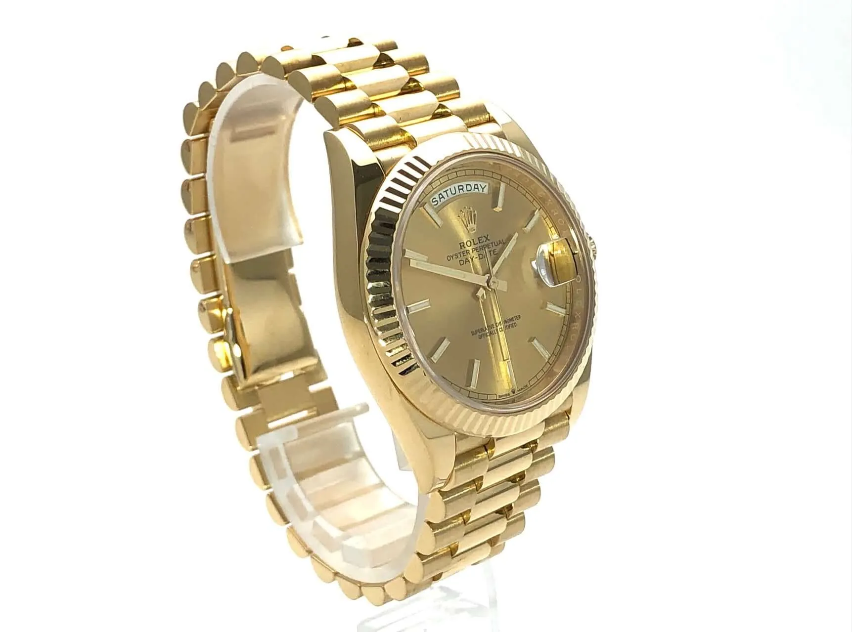 Rolex Day-Date II 40mm Champagne Dial 228238 - view 3