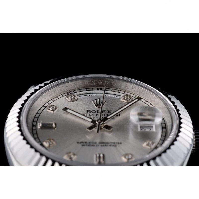 Superclone Rolex Day-Date 40mm Silver Dial 41995 - view 11