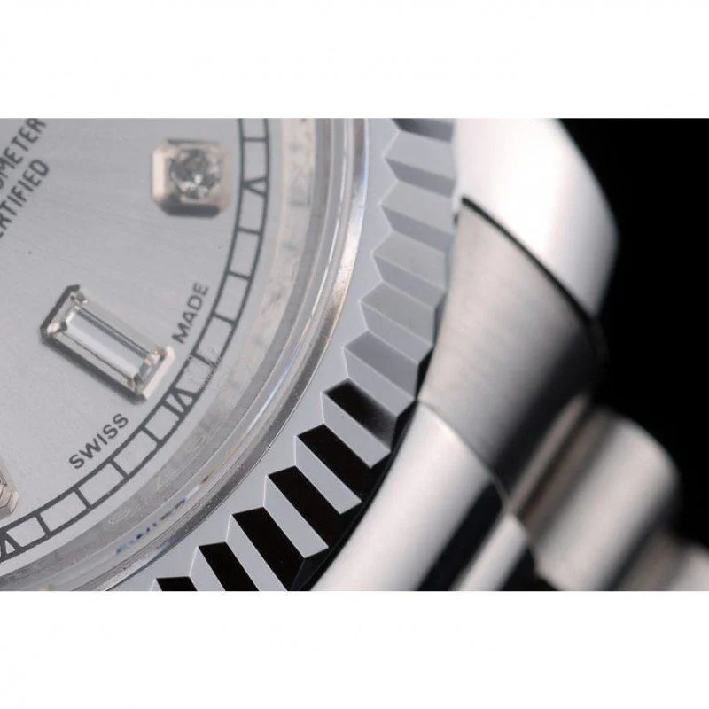 Superclone Rolex Day-Date 40mm Silver Dial 41995 - view 12