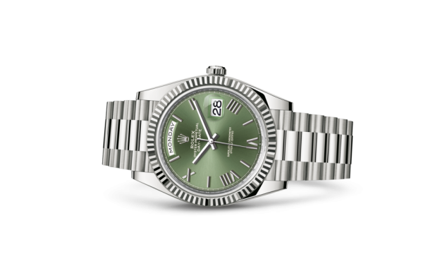 Rolex Day-Date 40 Oyster 40 mm white gold 228239 - view 3
