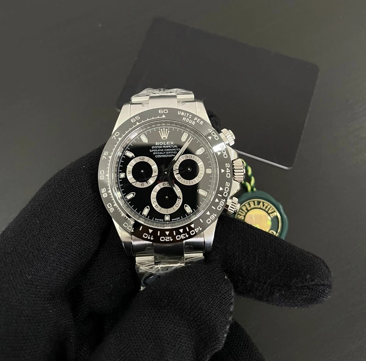 Superclone Rolex Daytona  Reverse Panda  Black Dial 116500LN - view 3
