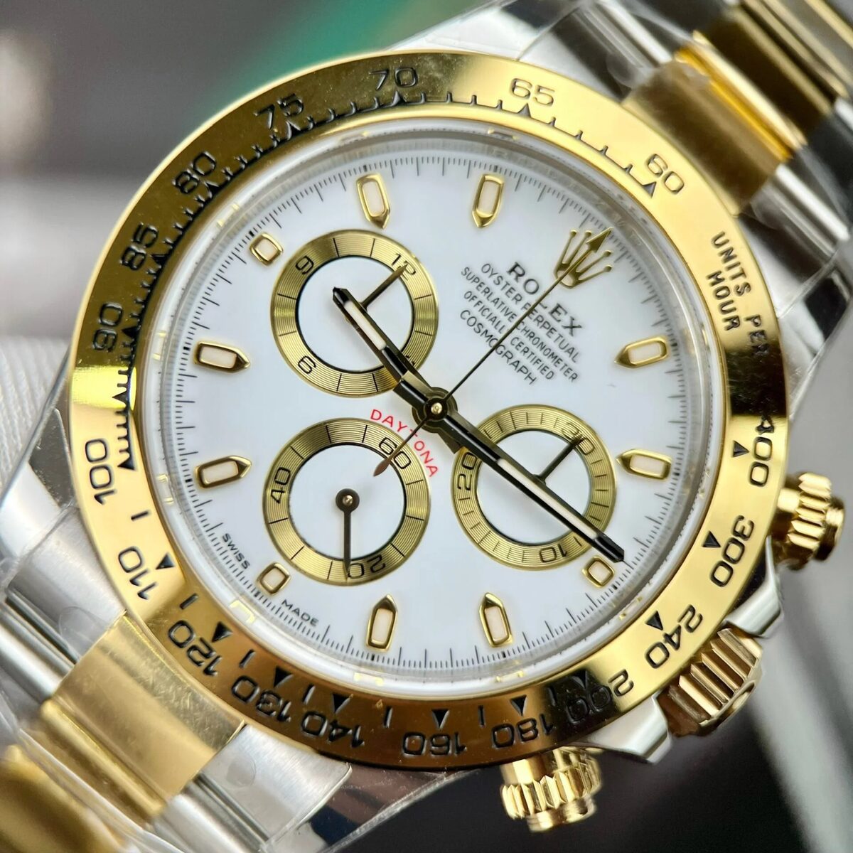 Superclone Rolex Daytona 40 mm White Dial 126503 - view 3