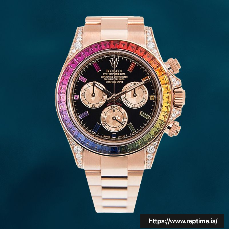 Rolex Daytona 40mm 116595RBOW Men’s Oyster Bracelet - view 3