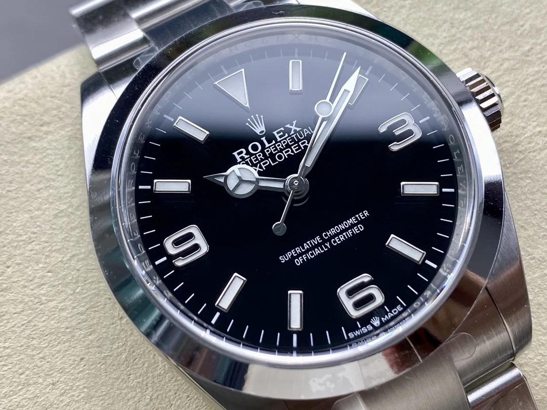 Superclone Rolex Explorer 40 mm Black Dial 224270 - gallery