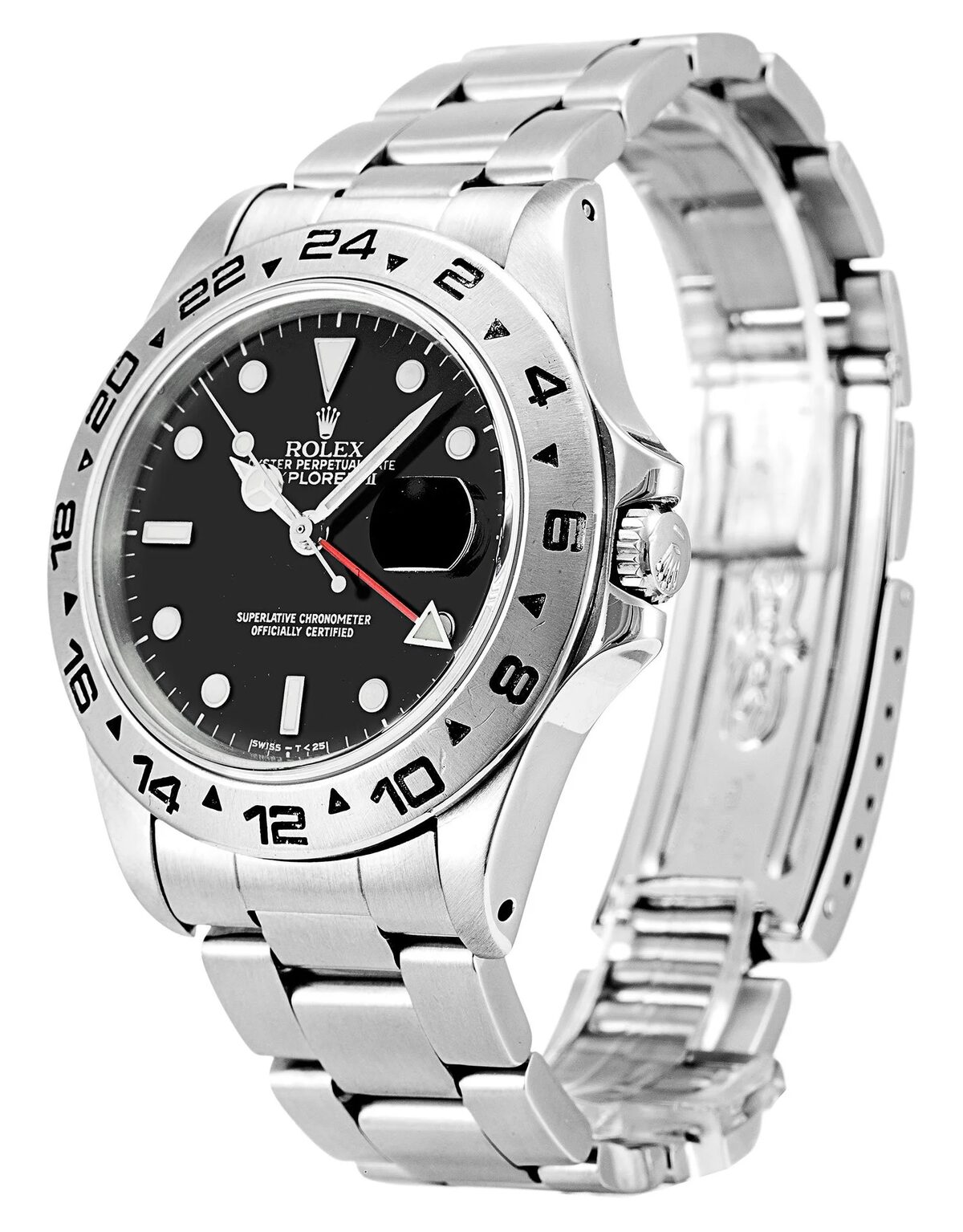 Rolex Explorer 40mm Black Dial 16550 - view 3