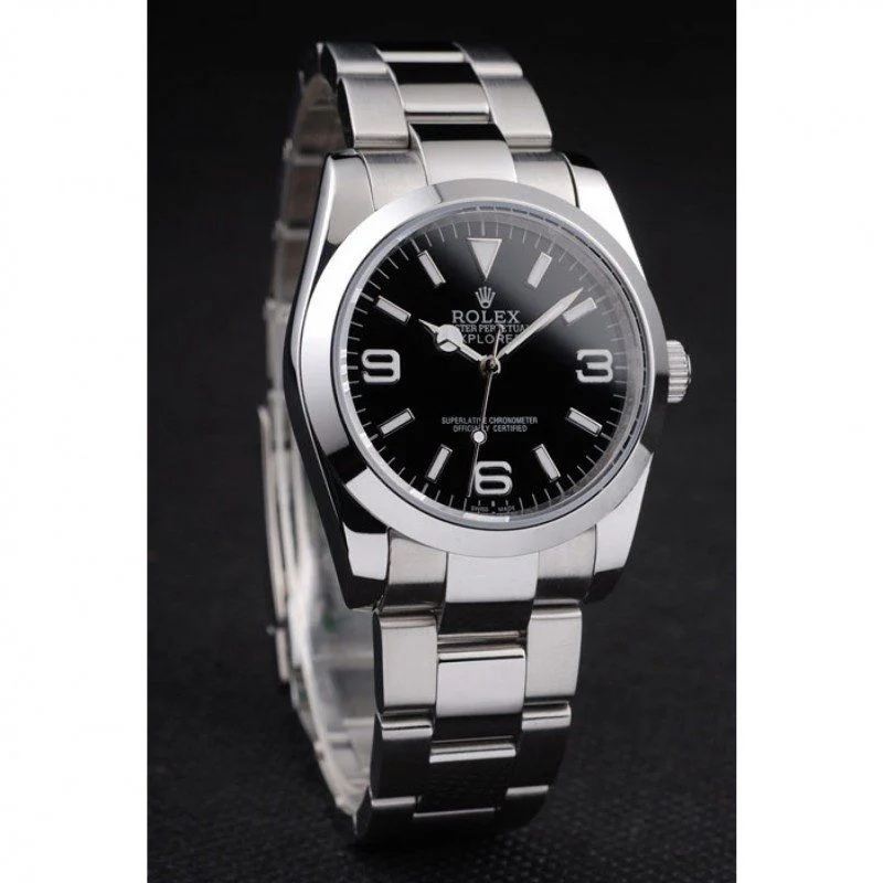 Rolex Explorer 36mm Black Dial 98087 - view 4