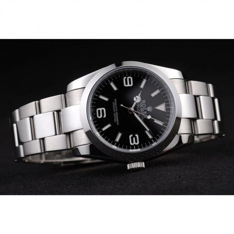 Rolex Explorer 36mm Black Dial 98087 - view 5