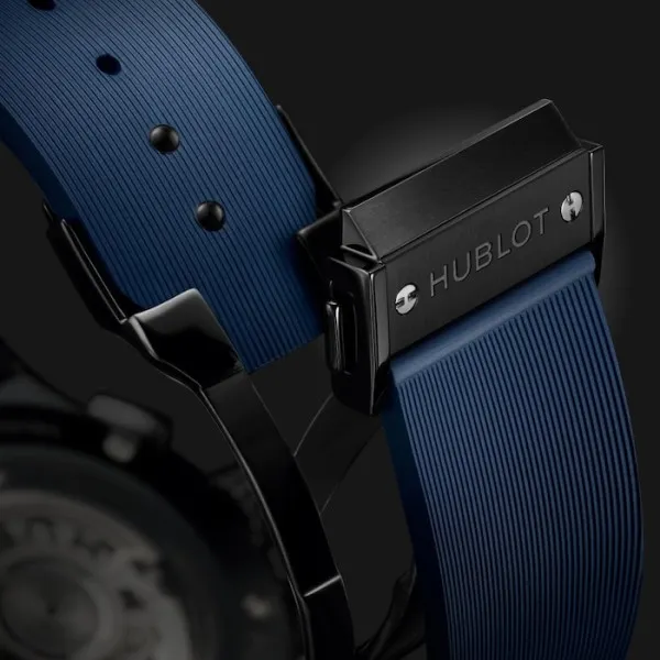 Hublot Classic Fusion Men Automatic Blue Rubber Watch 521.CM.7170.RX - view 7