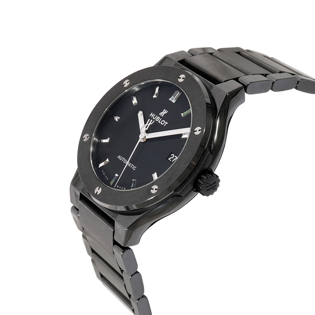 Hublot Classic Fusion Men Automatic Black Ceramic Watch 510.CM.1170.CM - view 5
