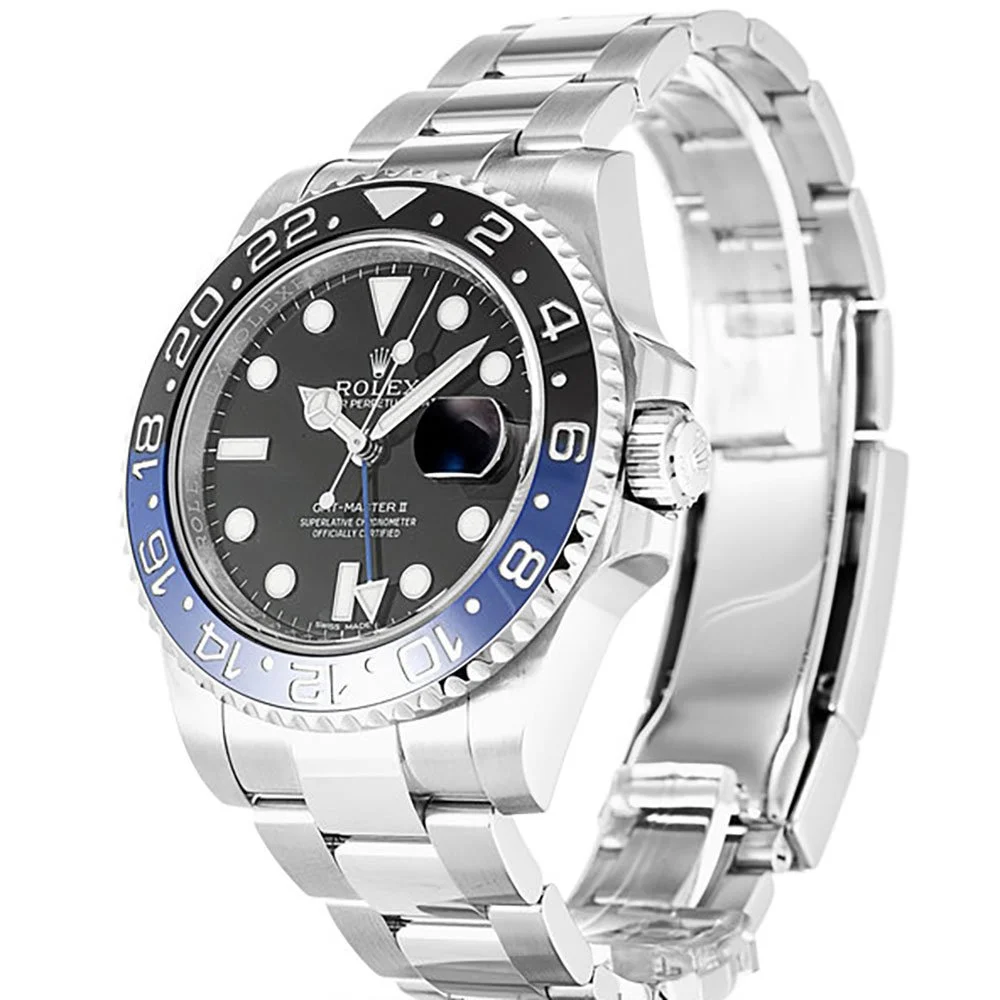 Superclone Rolex GMT-Master II 40mm Black Dial 116710BLNR  Batman - gallery