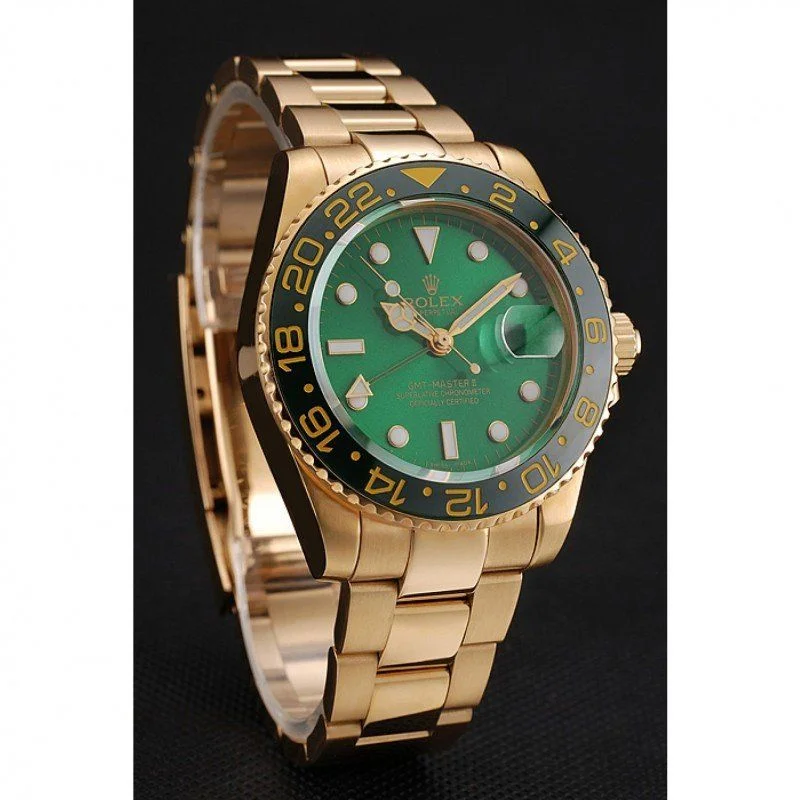 Superclone Rolex GMT-Master II 40mm Green Dial 116718LN - view 4
