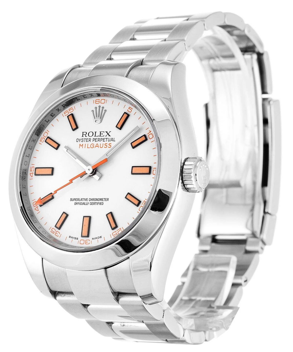 Rolex Milgauss 40mm White Dial 116400 - view 3