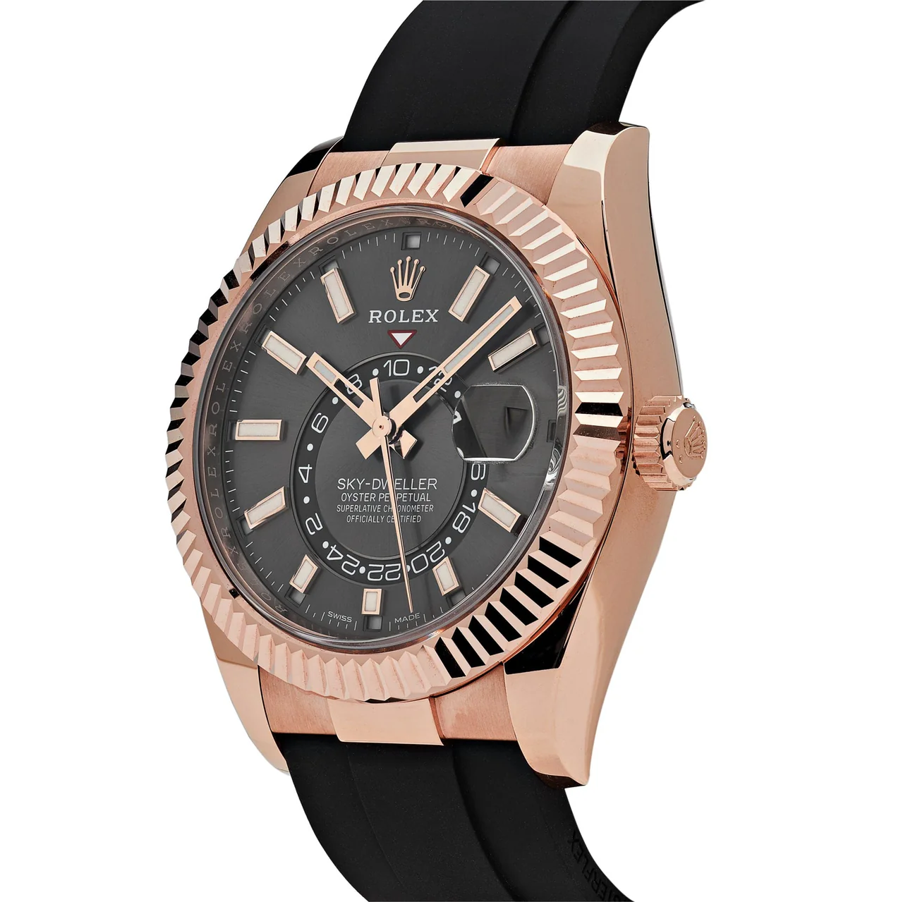 Rolex Sky-Dweller 42mm Black Dial 326235 - view 3
