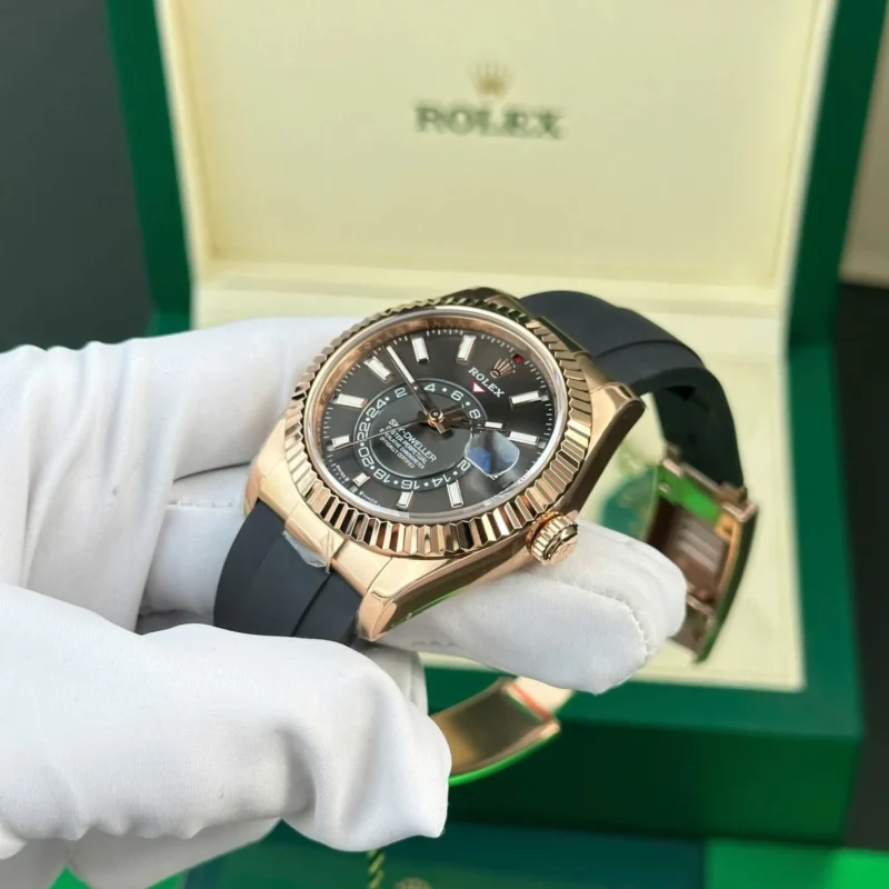 Superclone Rolex Sky-Dweller 42 mm Slate Dial 336235 - view 6