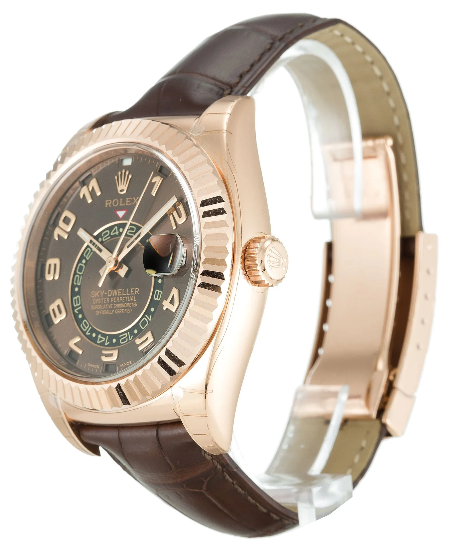 Rolex Sky-Dweller 42mm Brown Dial 326135 - view 3