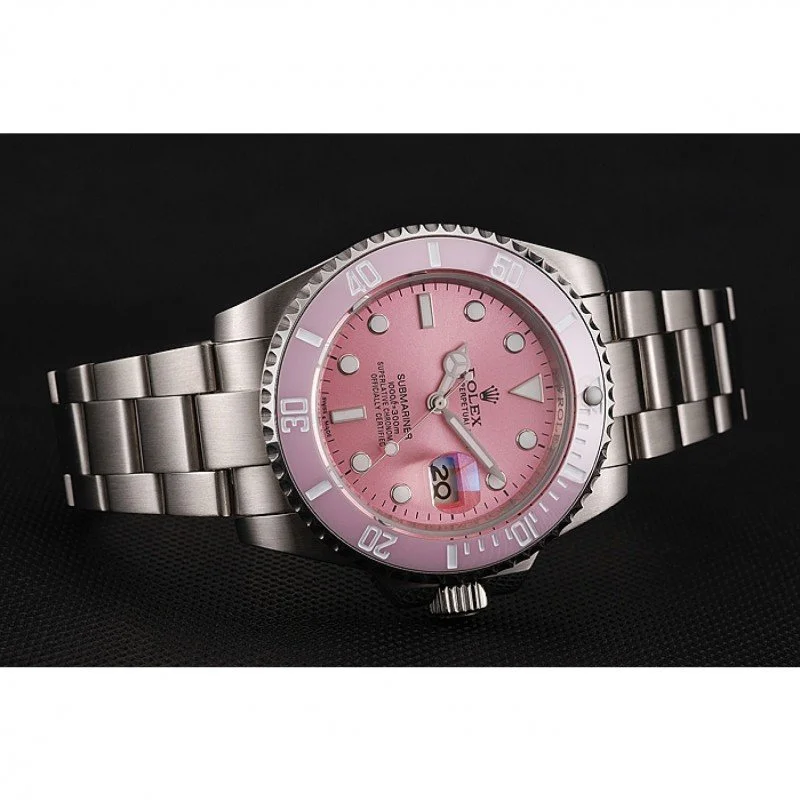 Superclone Rolex Submariner 41mm Pink Dial 1453980 - gallery