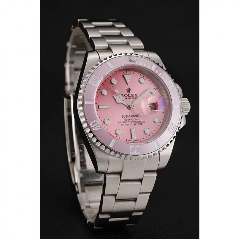 Superclone Rolex Submariner 41mm Pink Dial 1453980 - view 3