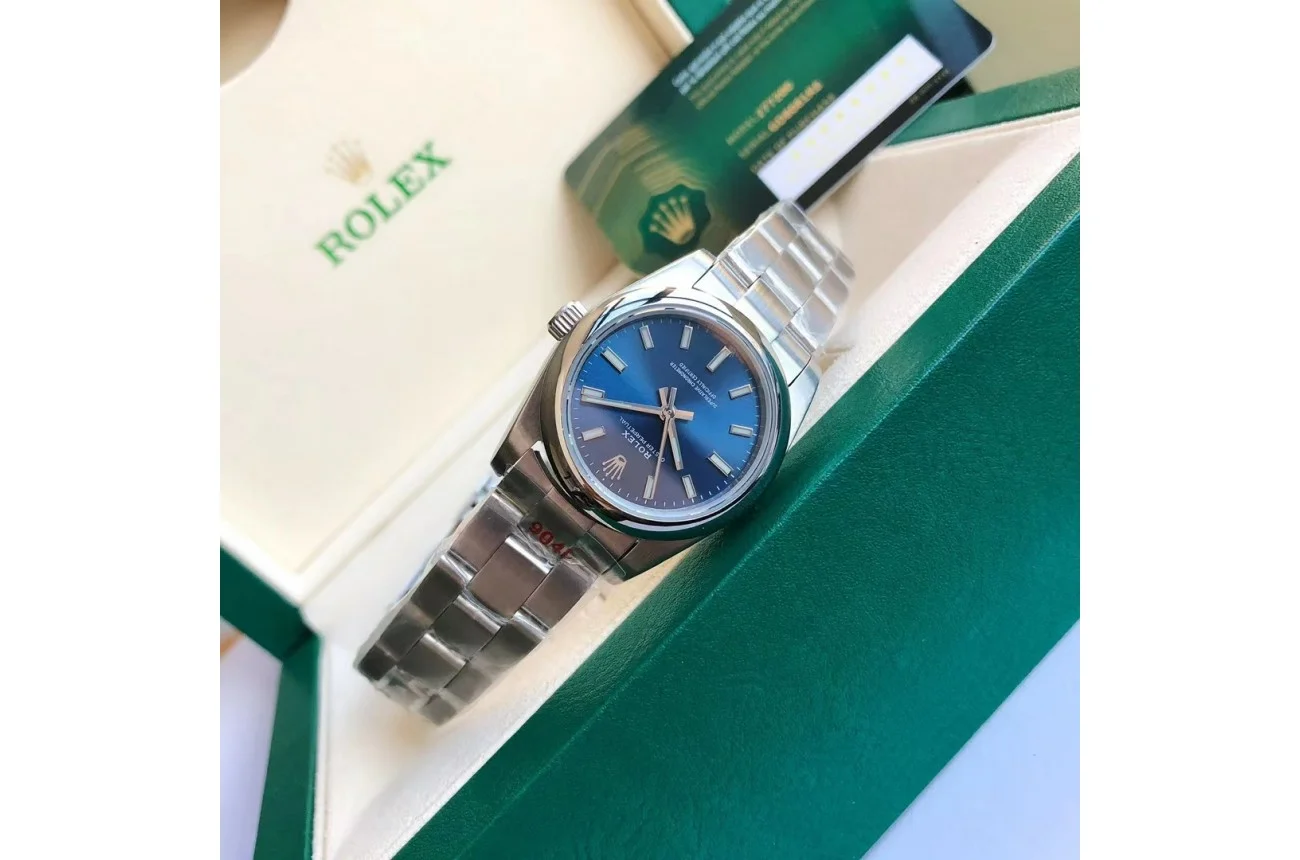 Couple Watches Rolex Oyster Perpetual 31/41mm SS/SS Blue/Stk - gallery