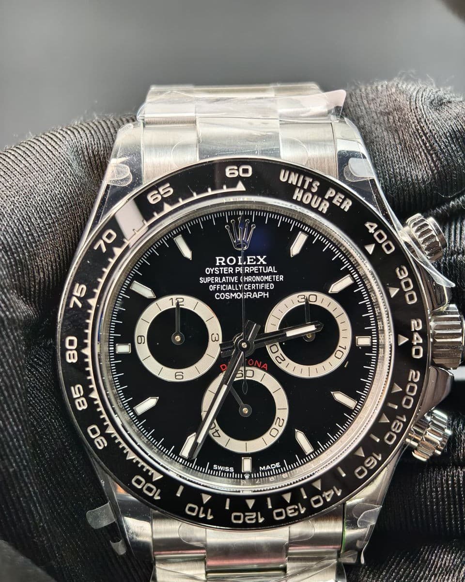 Rolex Daytona Super Clone 126500LN Black Dial QF 4131 Movement