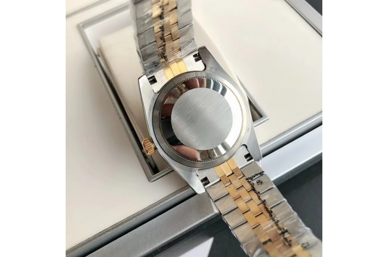 Couple Watches Rolex Datejust 36/28mm RG/SS Jub White/Dial - view 9