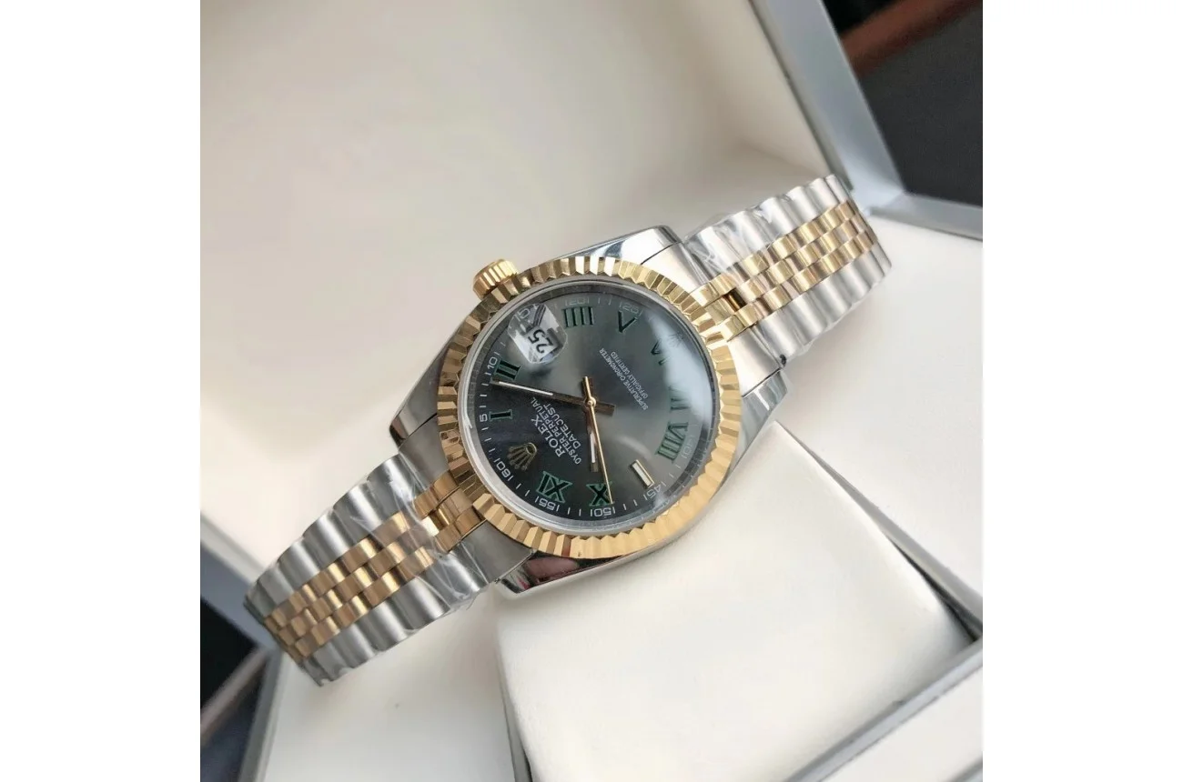 Couple Watches Rolex Datejust 36/28mm RG/SS Jub Grey/Rmn - view 7