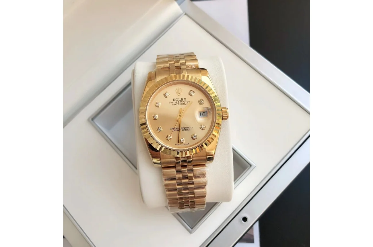 Couple Watches Rolex Datejust 36/28mm RG/RG Jub Gold/Dial - view 5