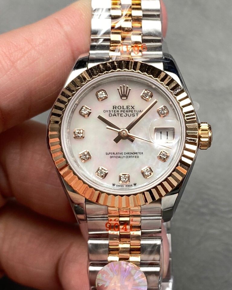 Rolex Lady-Datejust Super Clone 28mm Yellow Gold 279173