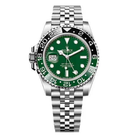 Rolex Super Clone GMT-Master II 40 mm 126729VTNR Jubilee “Absinthe”