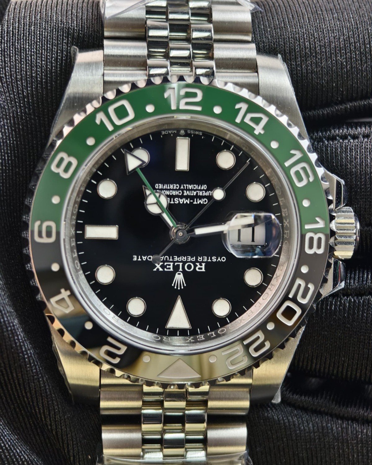 GMT-Master II 126720 VTNR 904L Steel RICH 1:1 Best Edition on Jubilee Bracelet JH3285