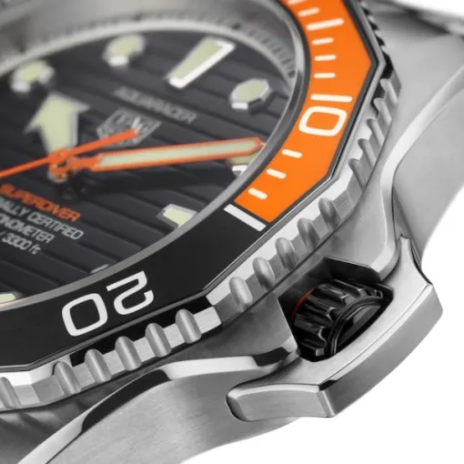TAG Heuer Aquaracer Men Automatic Black Titanium Watch WBP5A8A.BF0619 - gallery