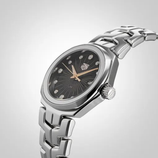 TAG Heuer Link Women Quartz Black Stainless Steel Watch WBC131F.BA0649 - view 6