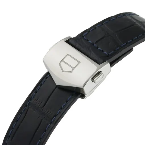 TAG Heuer Monaco Men Automatic Blue Leather Watch CAW2111.FC6183 - view 3